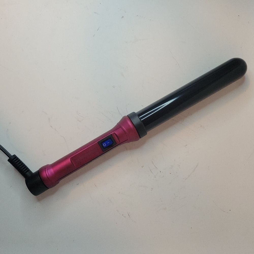 Hautehouse Absolute Heat Pro Ion Clipless Curling Wand/Iron for Long Hair